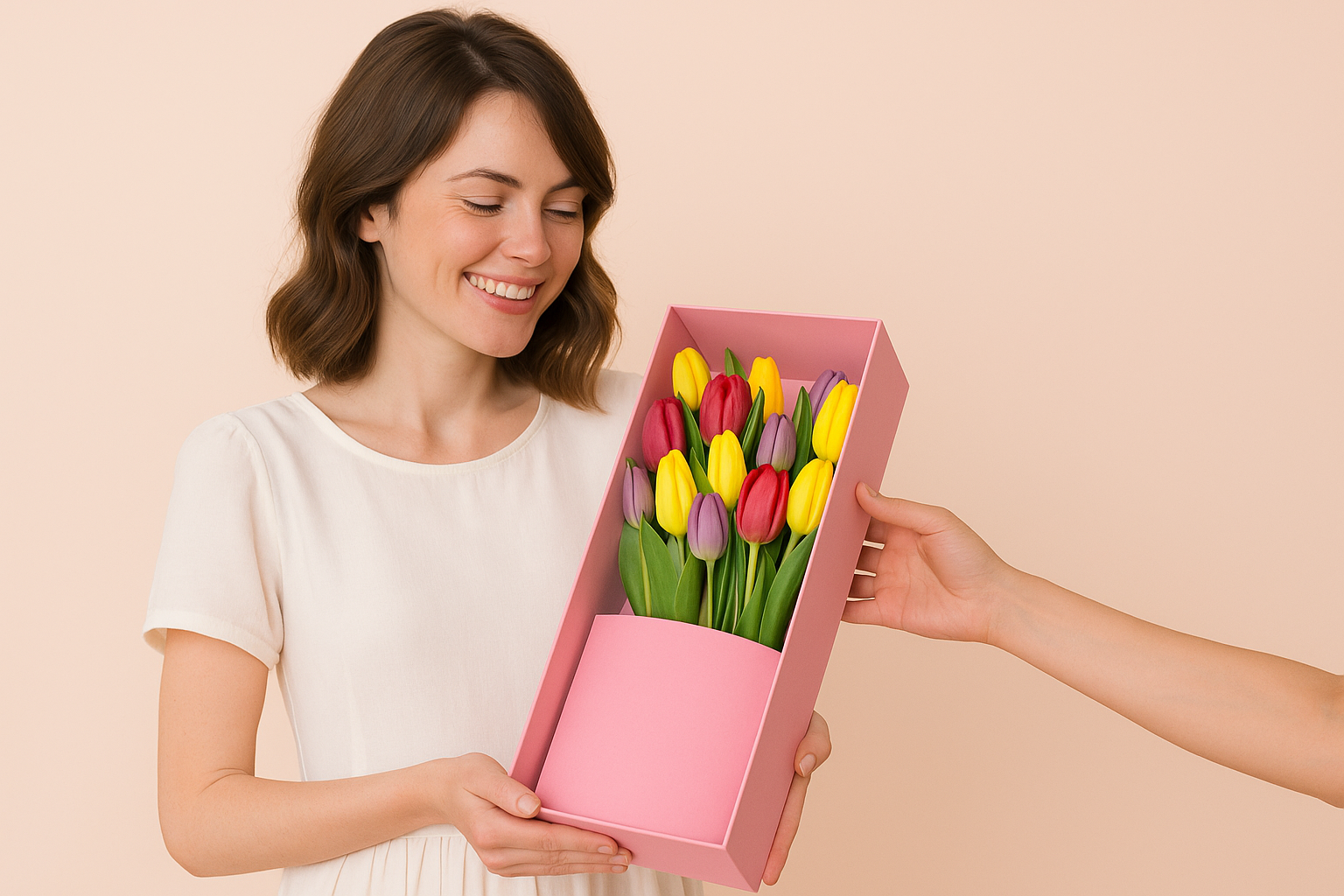 4 razones para regalar una caja de flores hoy mismo