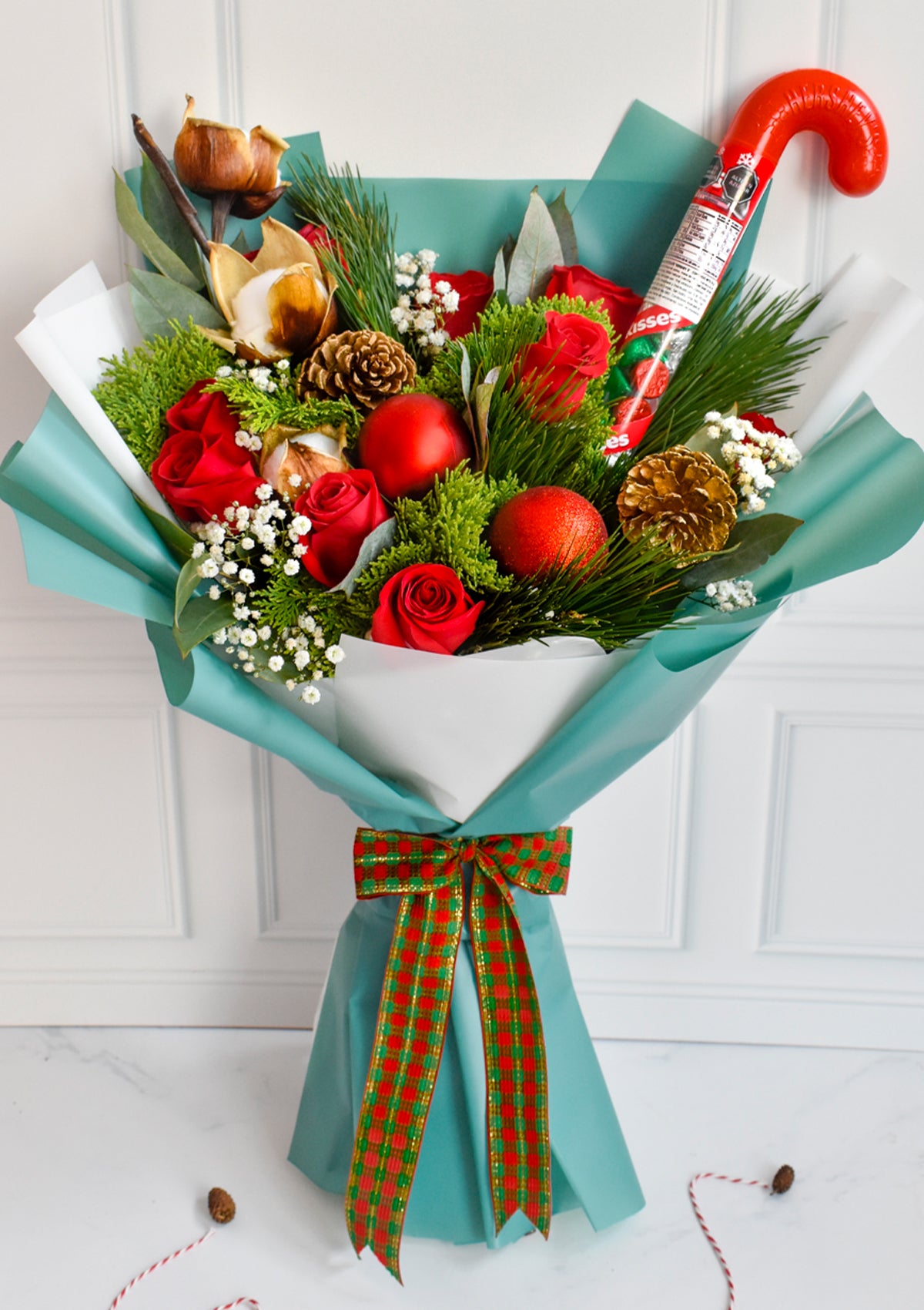 BOUQUET NAVIDAD + KISSES