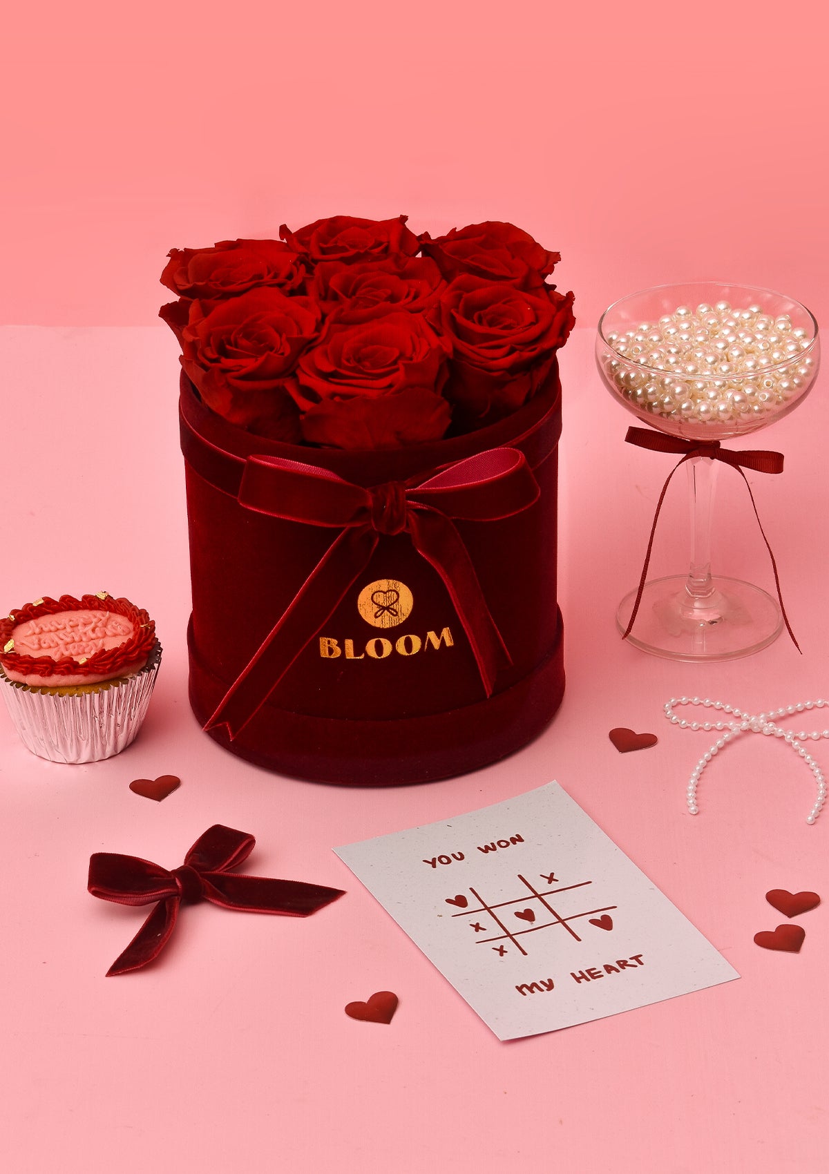 🌹 Box de Rosas Preservadas Rojas SV26