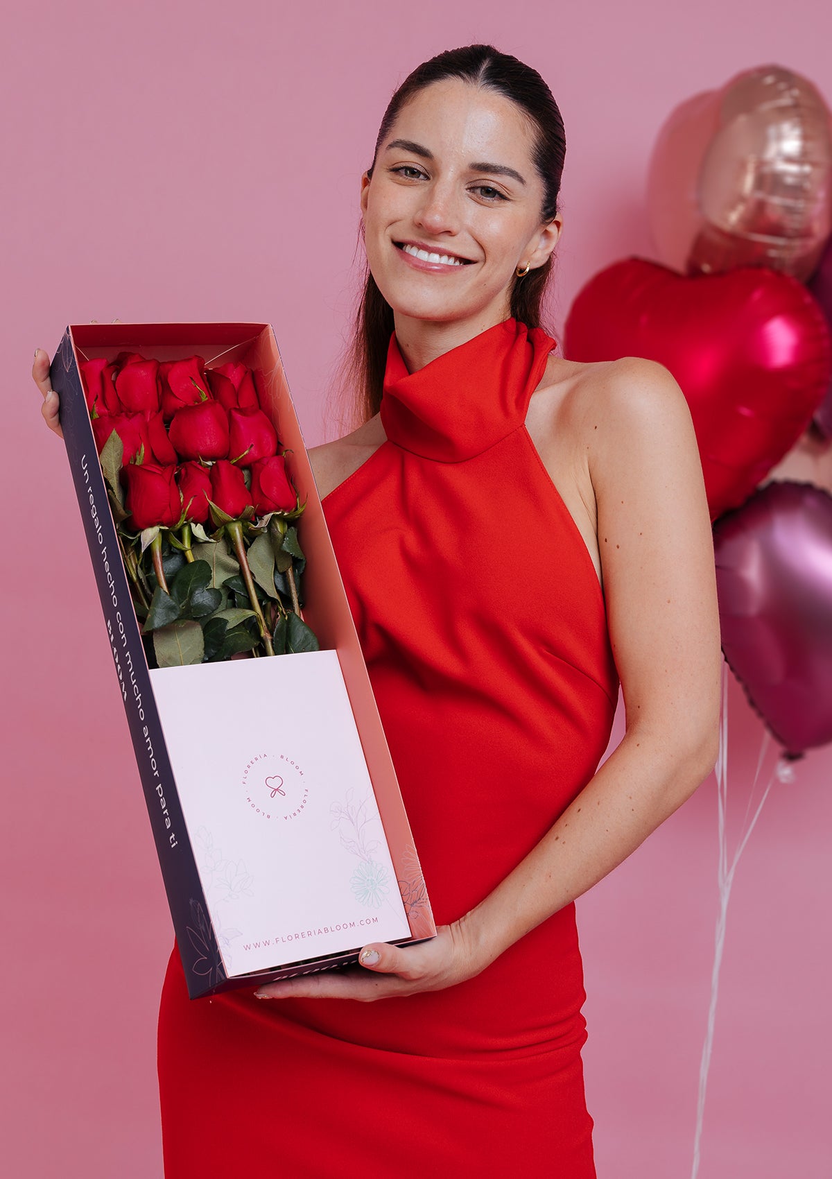 arreglos florales para san valentin rosas rojas