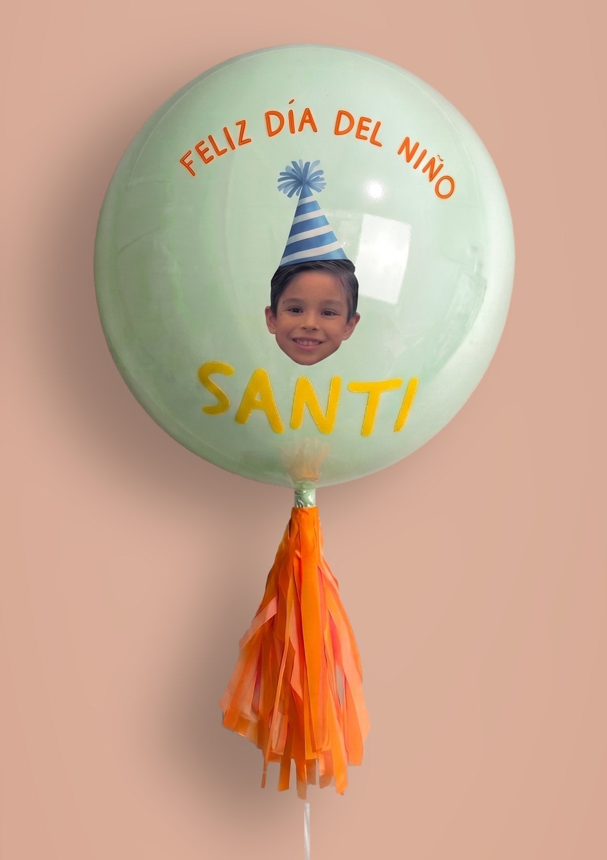 Globo Burbuja Personalizado con Foto - Día del Niño