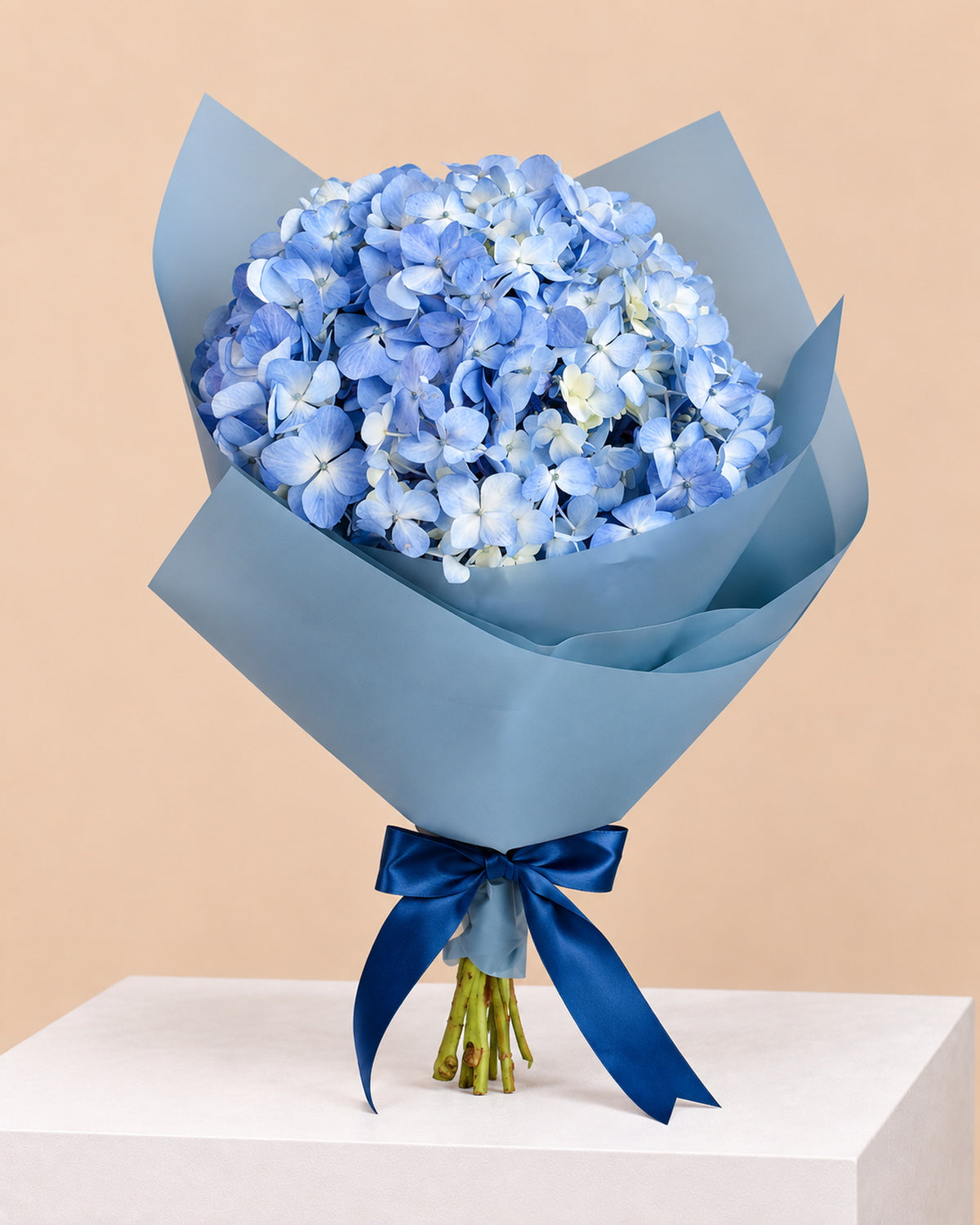 Ramo con Hortensias Azules