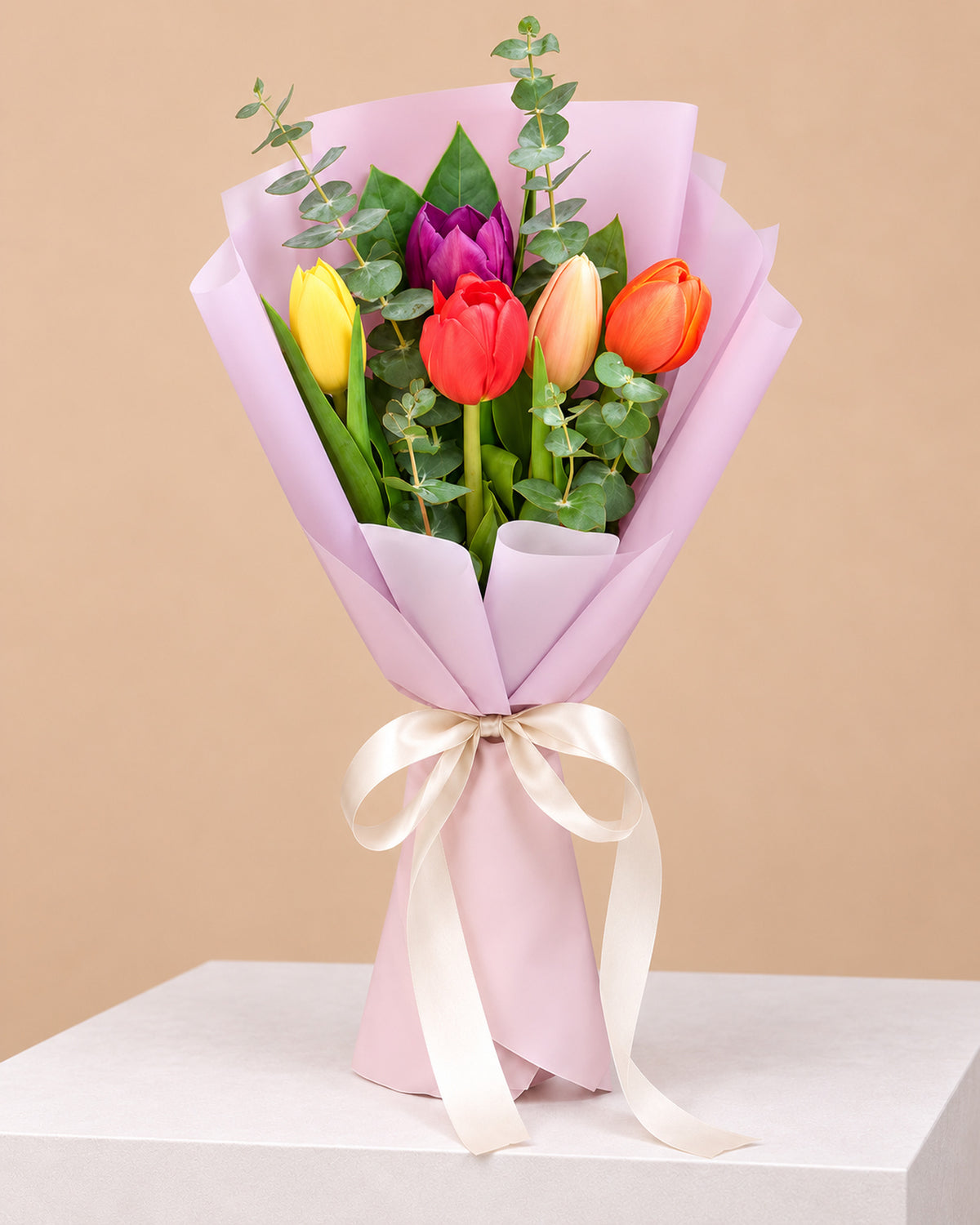 Ramo de tulipanes (5 unidades) Premium - Florería Bloom