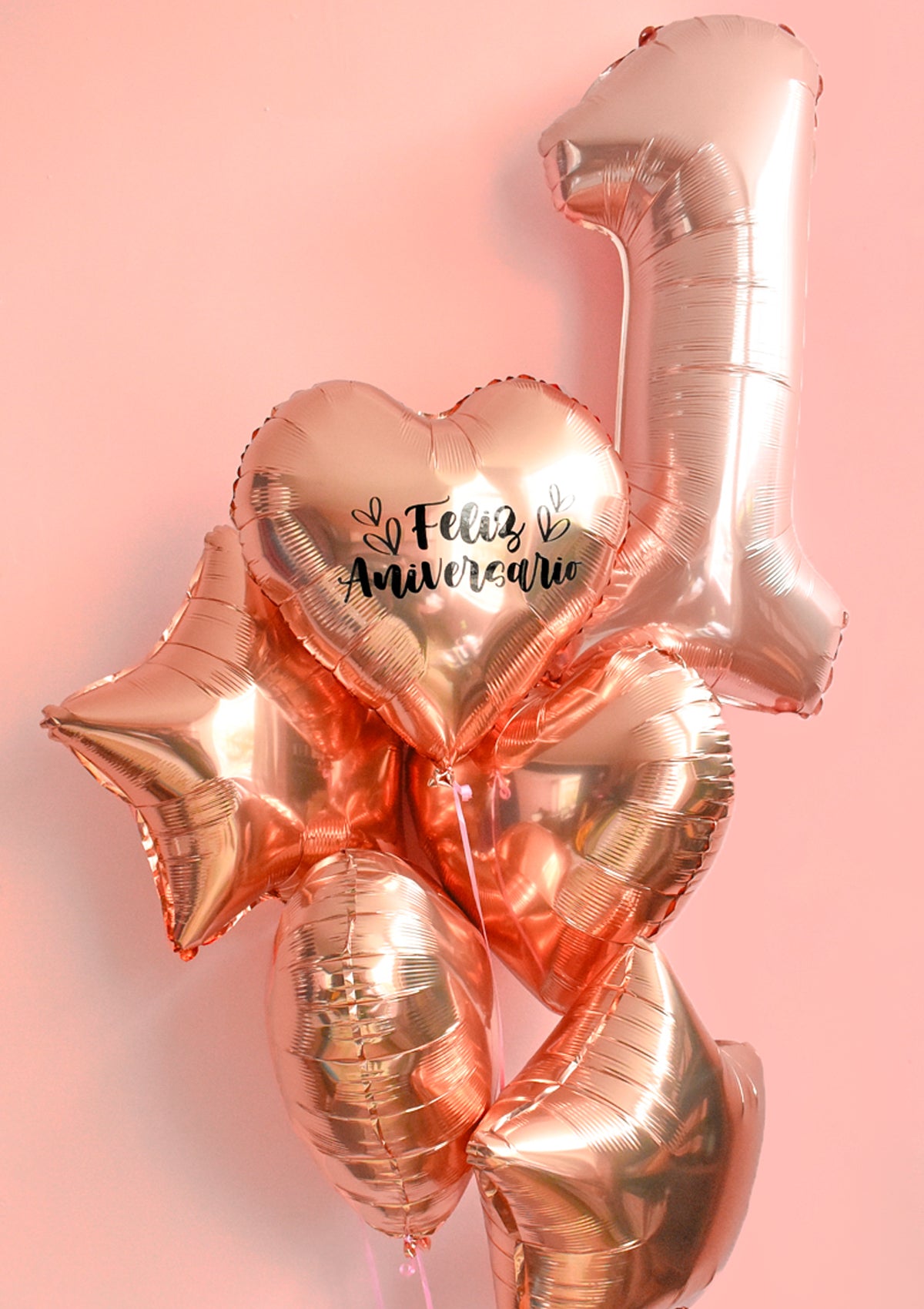 Pack de Globos #20 Metálicos(con 1 número)