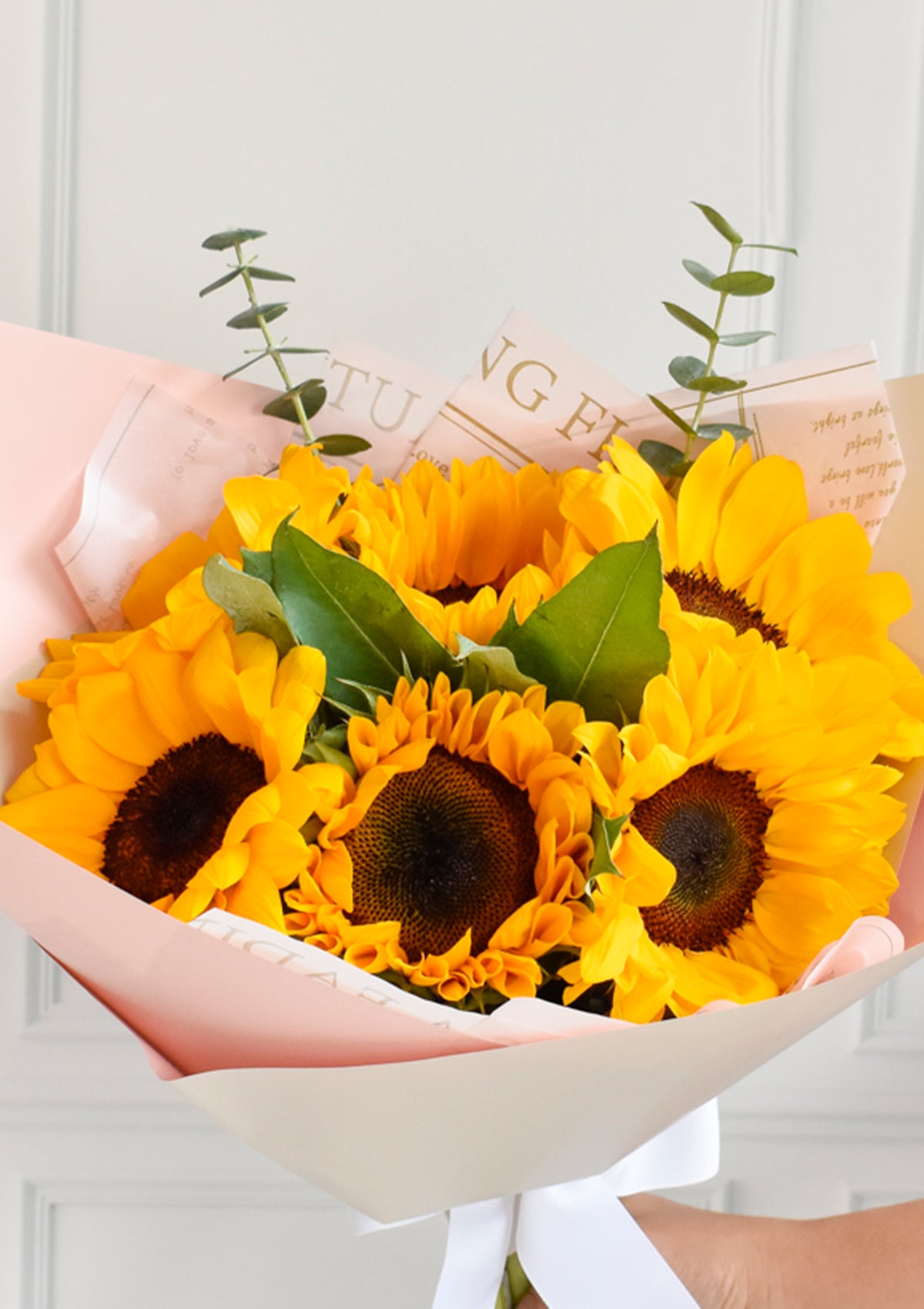 Ramo con girasoles - 6 girasoles