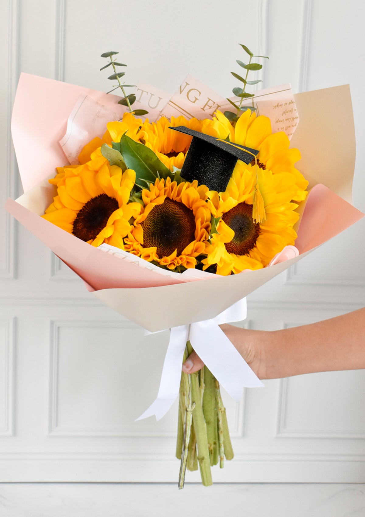 Ramo con girasoles | Ramos para Graduación Mujer 🎓