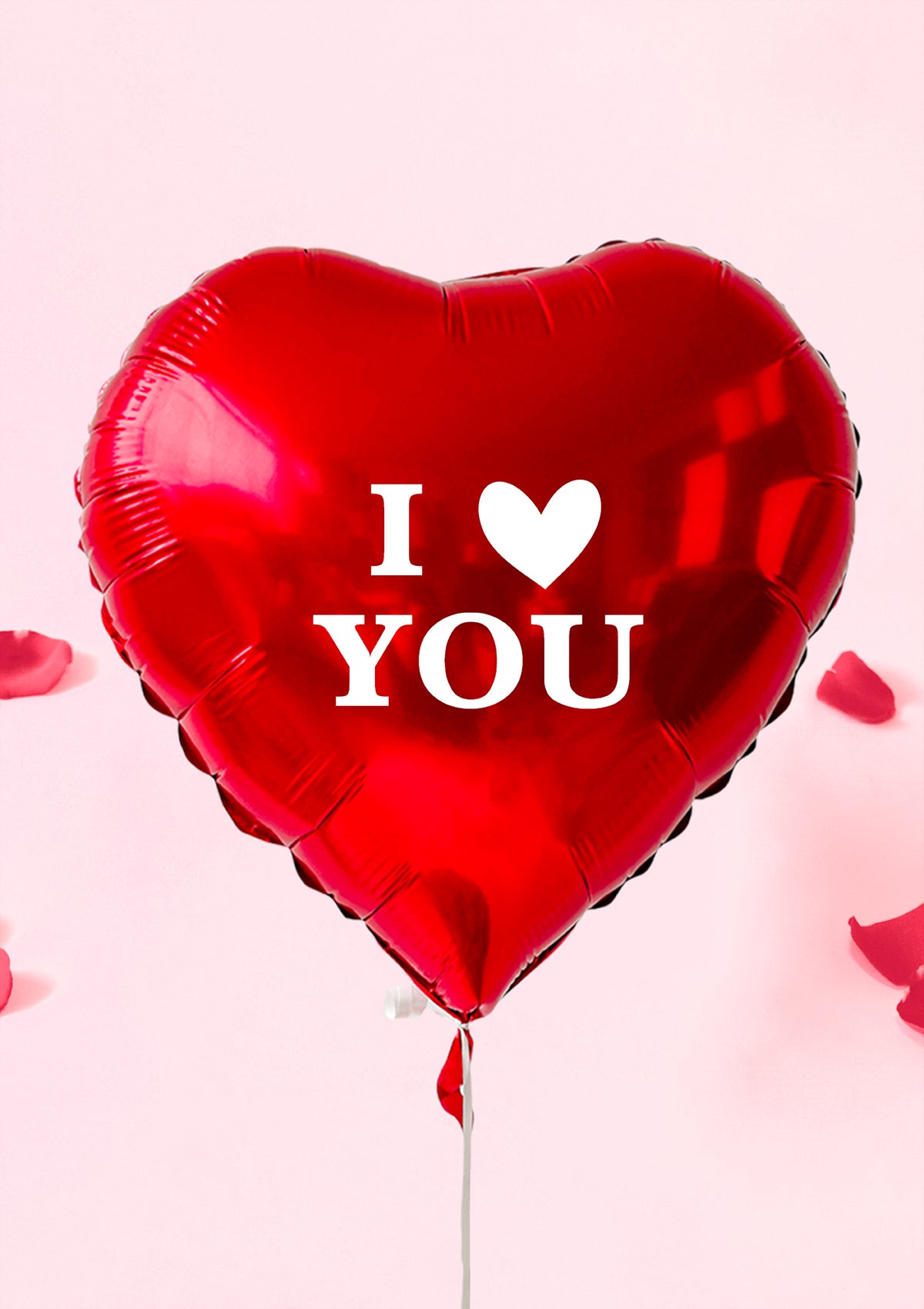 Globo "I ❤️ you" San Valentín - Florería Bloom