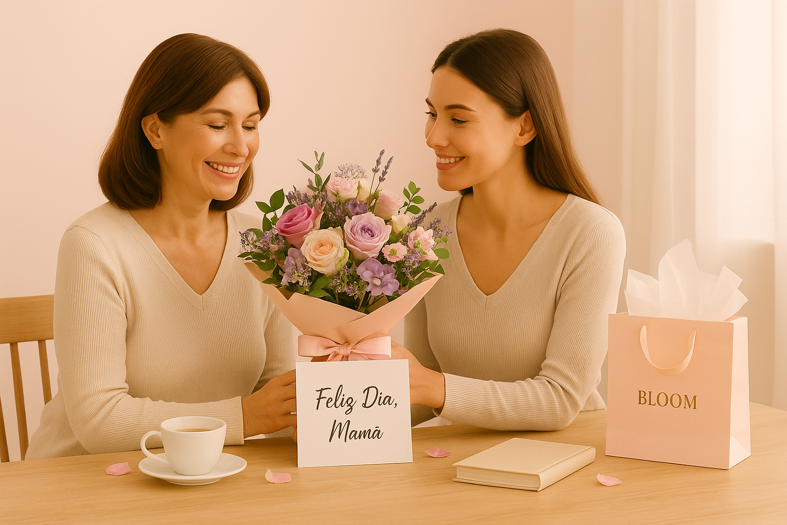 Flores para mamá: Un regalo que se luce en las redes sociales