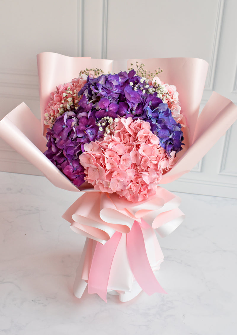 Ramo de Hortensias Bicolor