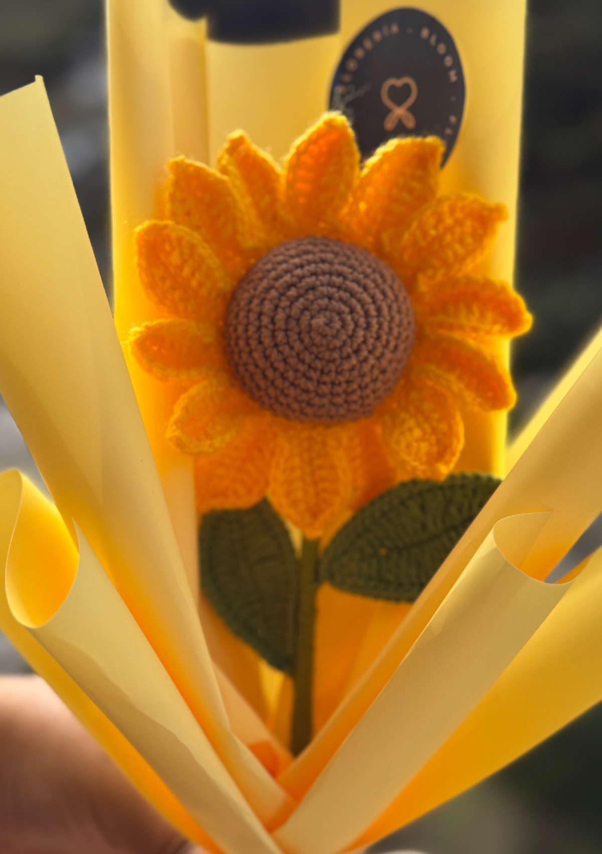 Girasol tejido a crochet |Flores Amarillas