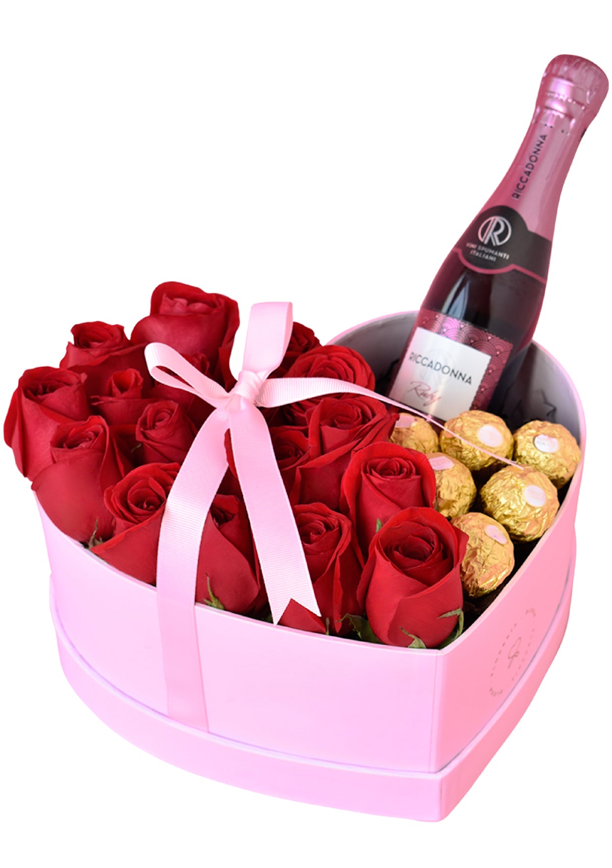 Box Corazón + Champagne