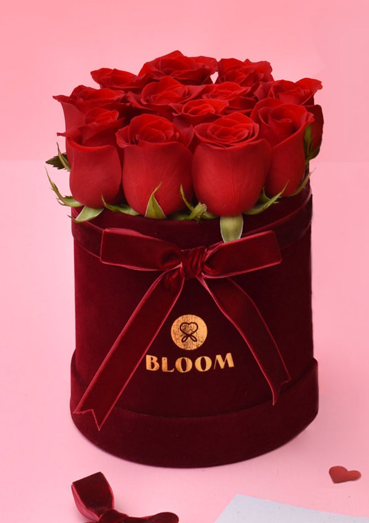 Box Love - 12 rosas - Florería Bloom