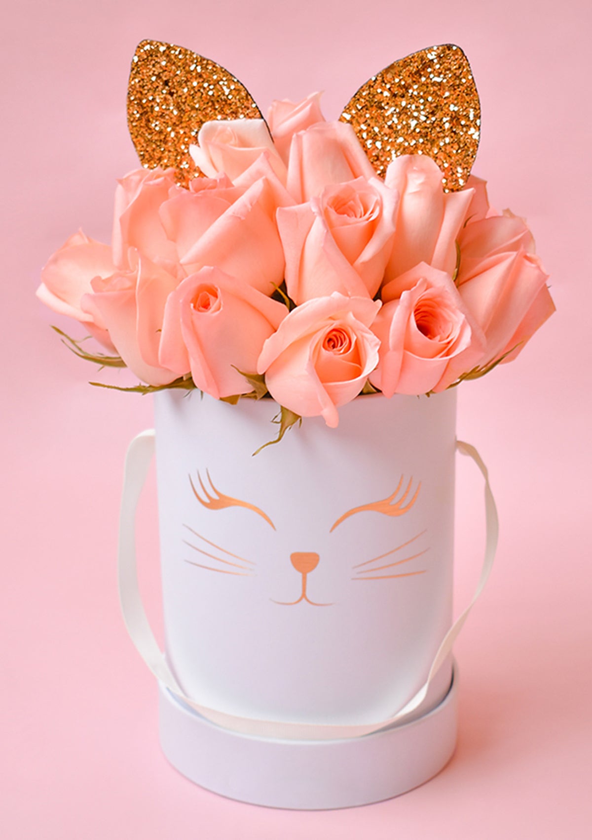 Box Gatito - Florería Bloom
