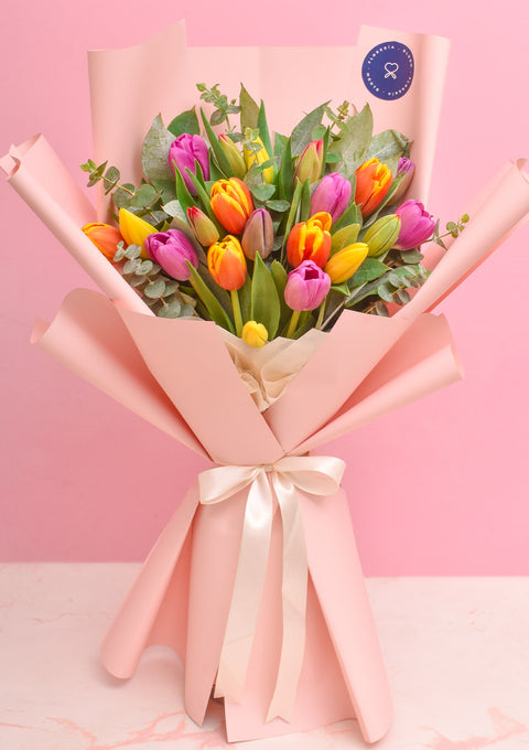 Ramo 20 tulipanes Premium