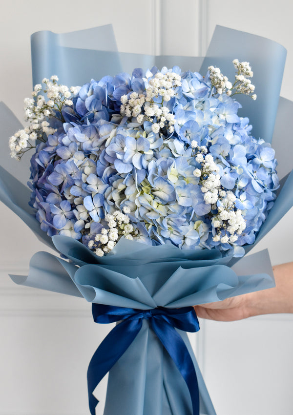 Ramo de Hortensias Azules 2