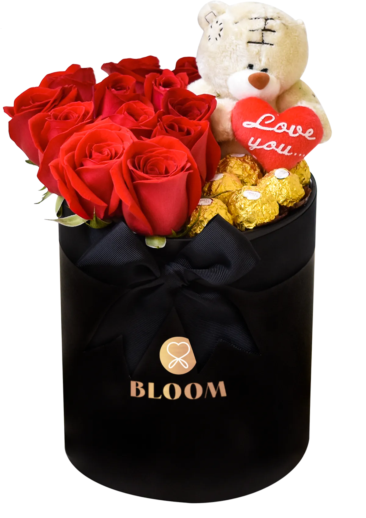 Happy Box con flores de colores para cumpleaños — entrega en Lima | Florería Bloom