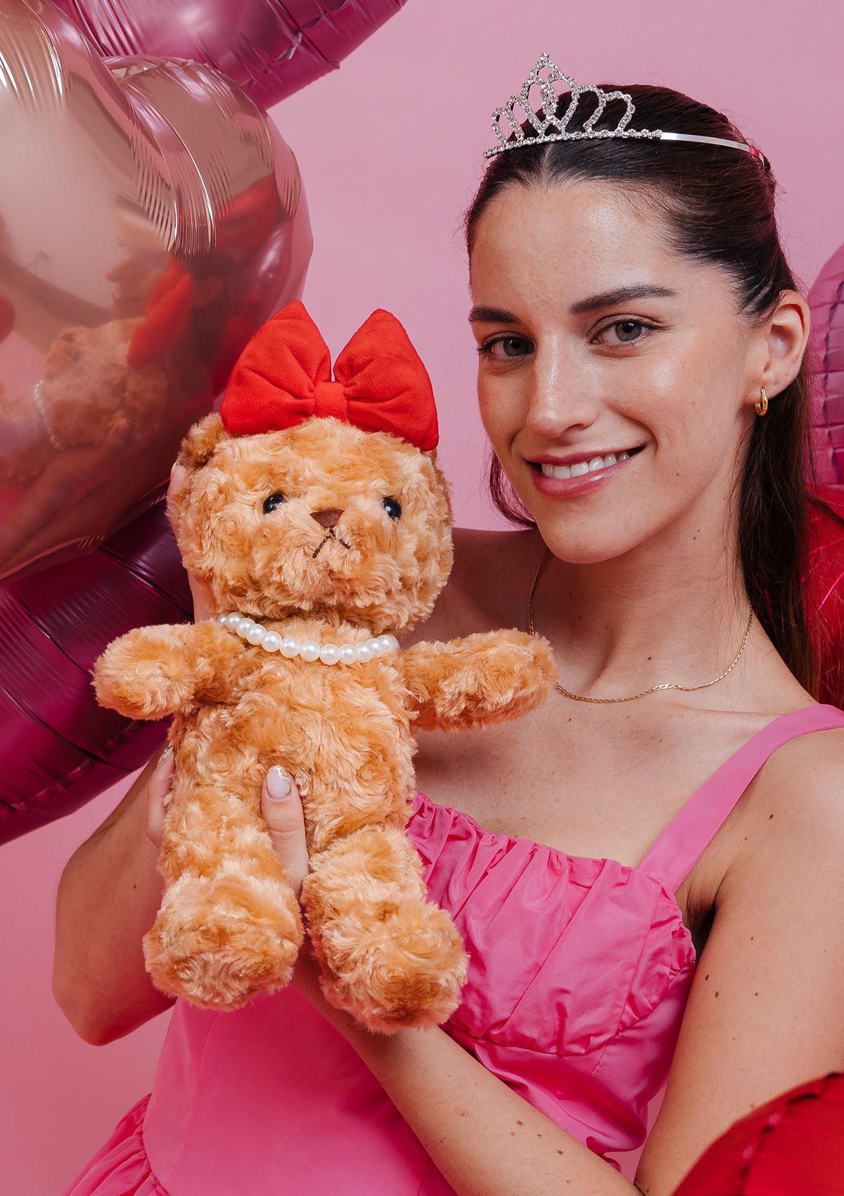 🧸 OSITA LOVER - Peluche para San Valentín - Florería Bloom