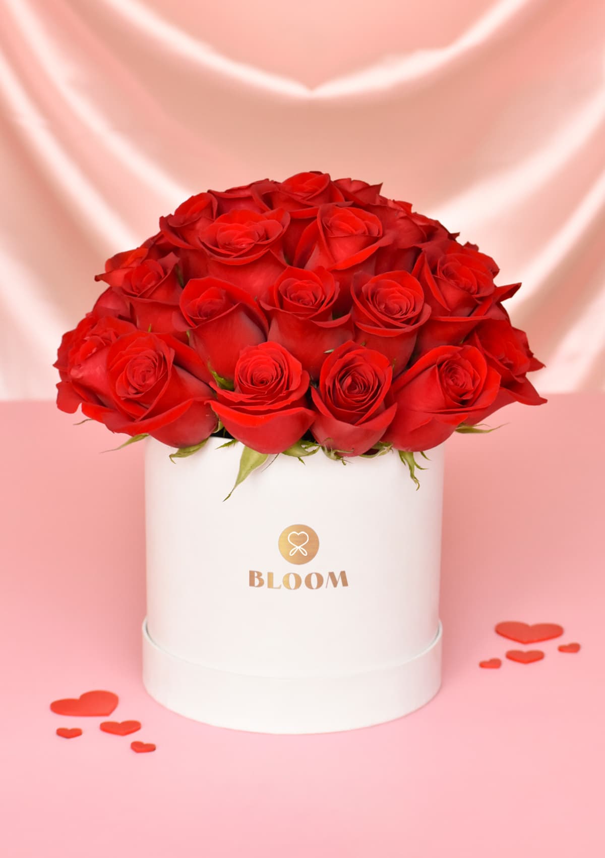 Caja de rosas rojas y flores para regalo — Box Sorpréndeme | Florería Bloom Lima