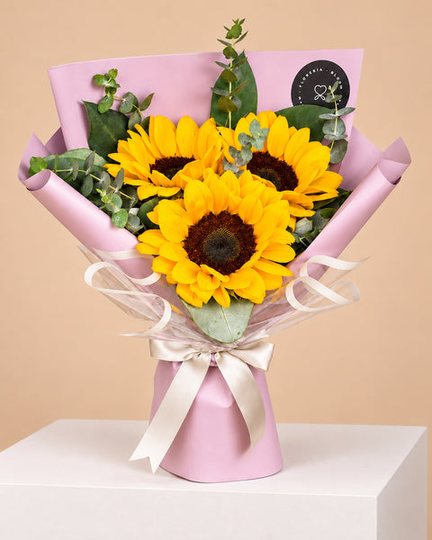 Ramo con 3 Girasoles