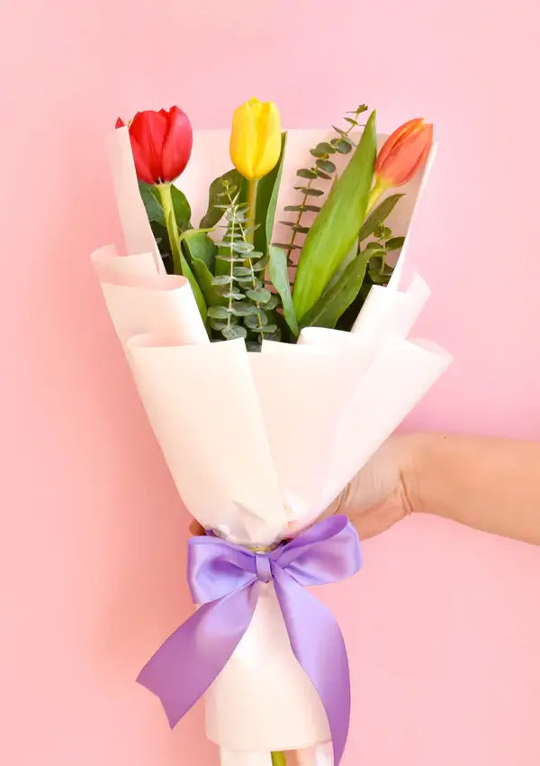Tulips Box 10 Multicolor tulips