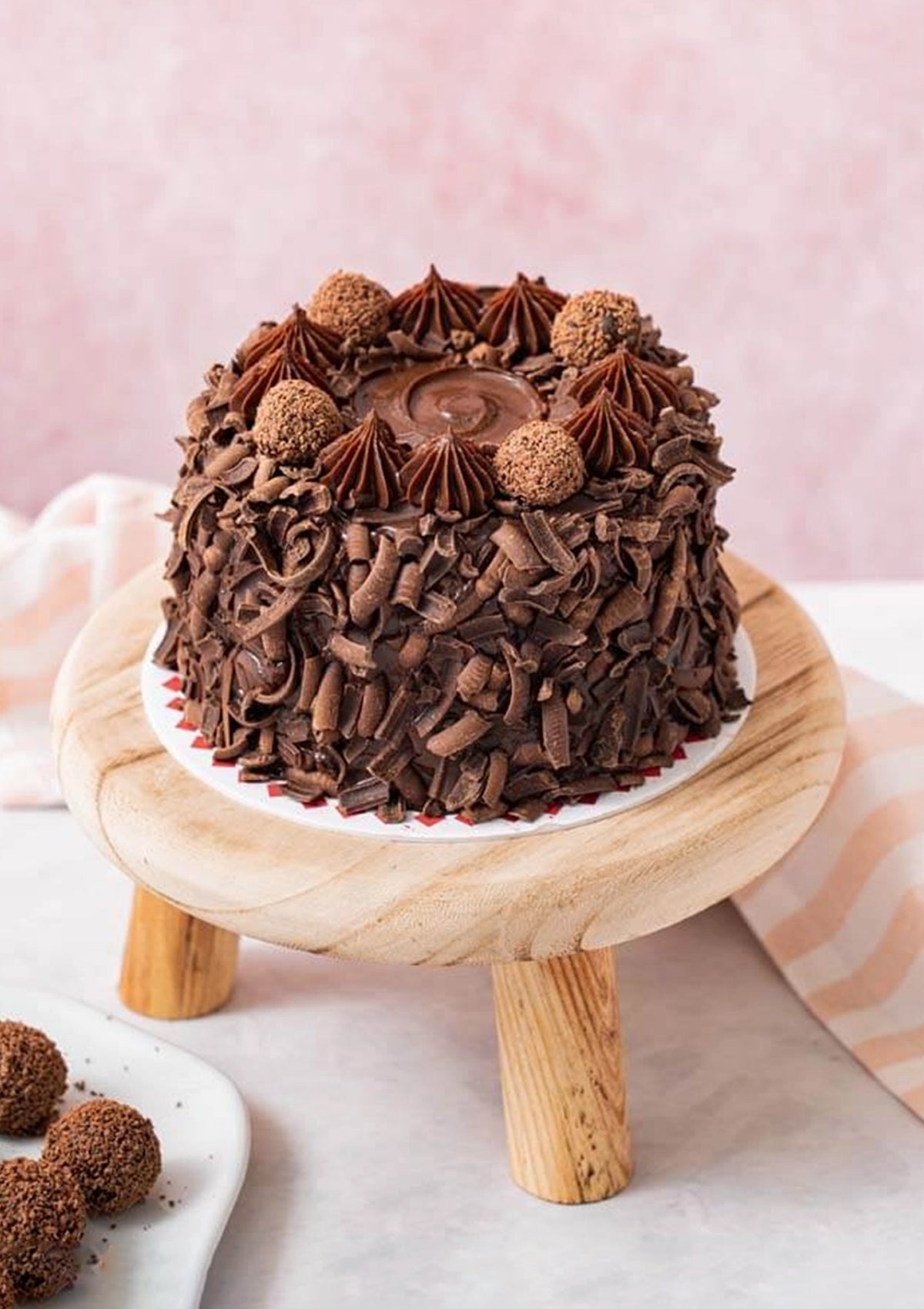 Mini torta cumpleañera (Chocolate)