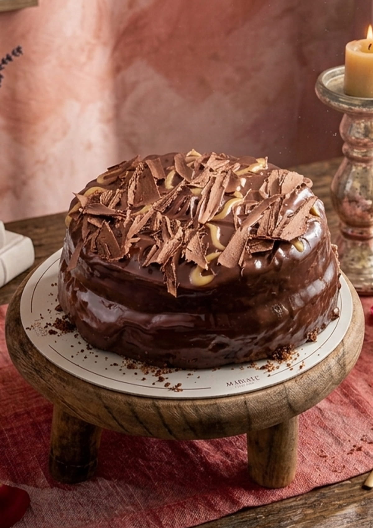 Mini torta cumpleañera (Chocolate)