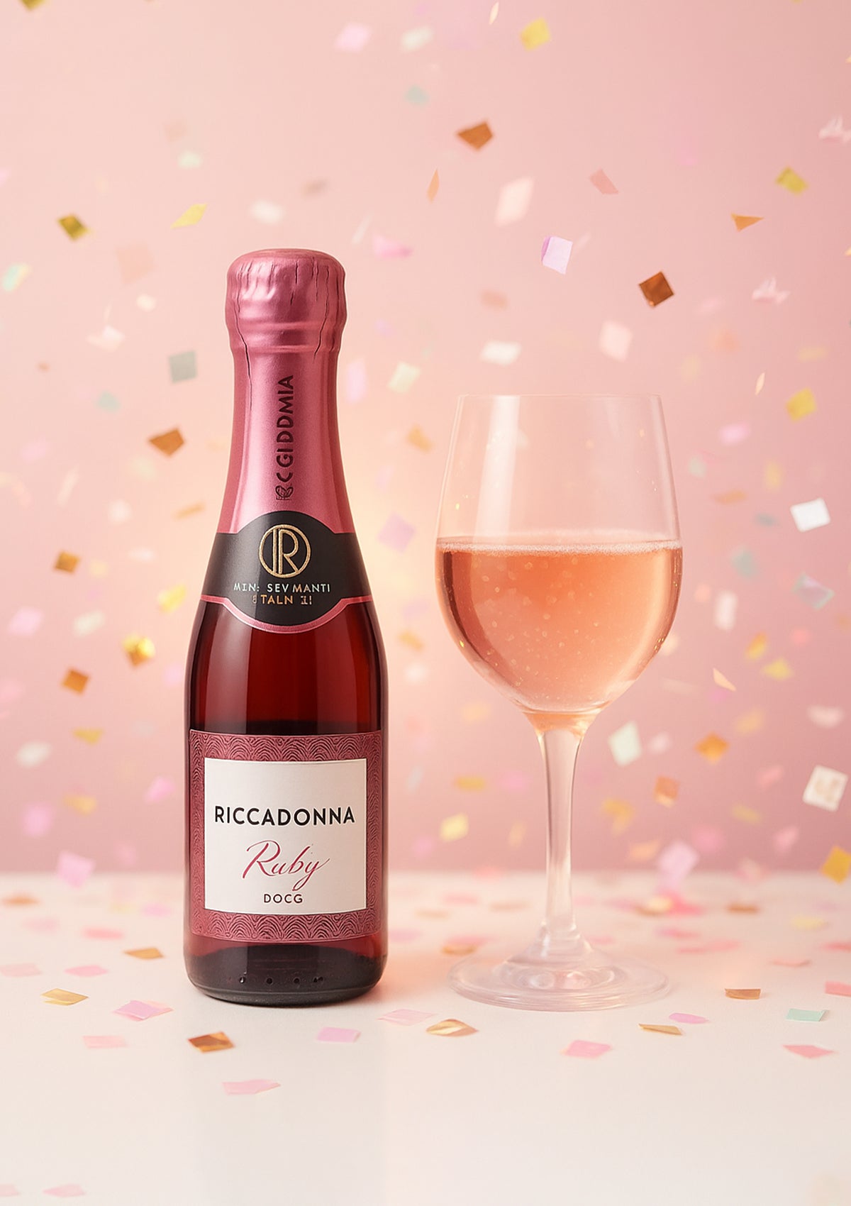 Champagne Riccadonna pequeño - 200 ml. - Florería Bloom
