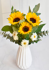 Florero con Girasoles