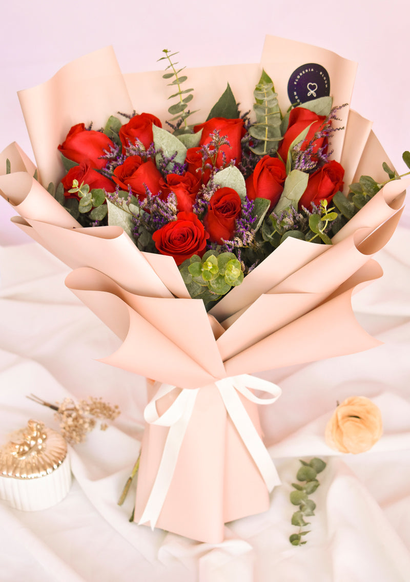 Ramo Premium Love - 12 Rosas