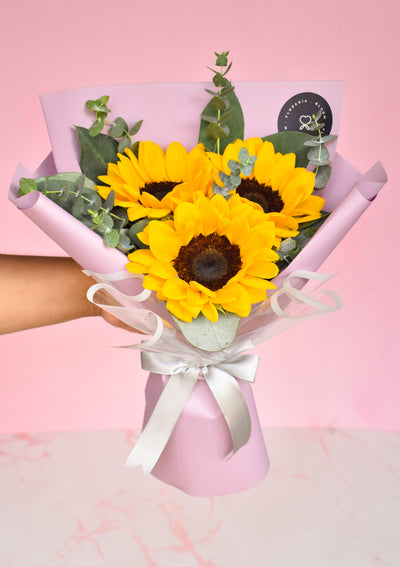 Ramo con 3 girasoles |  Flores Amarillas