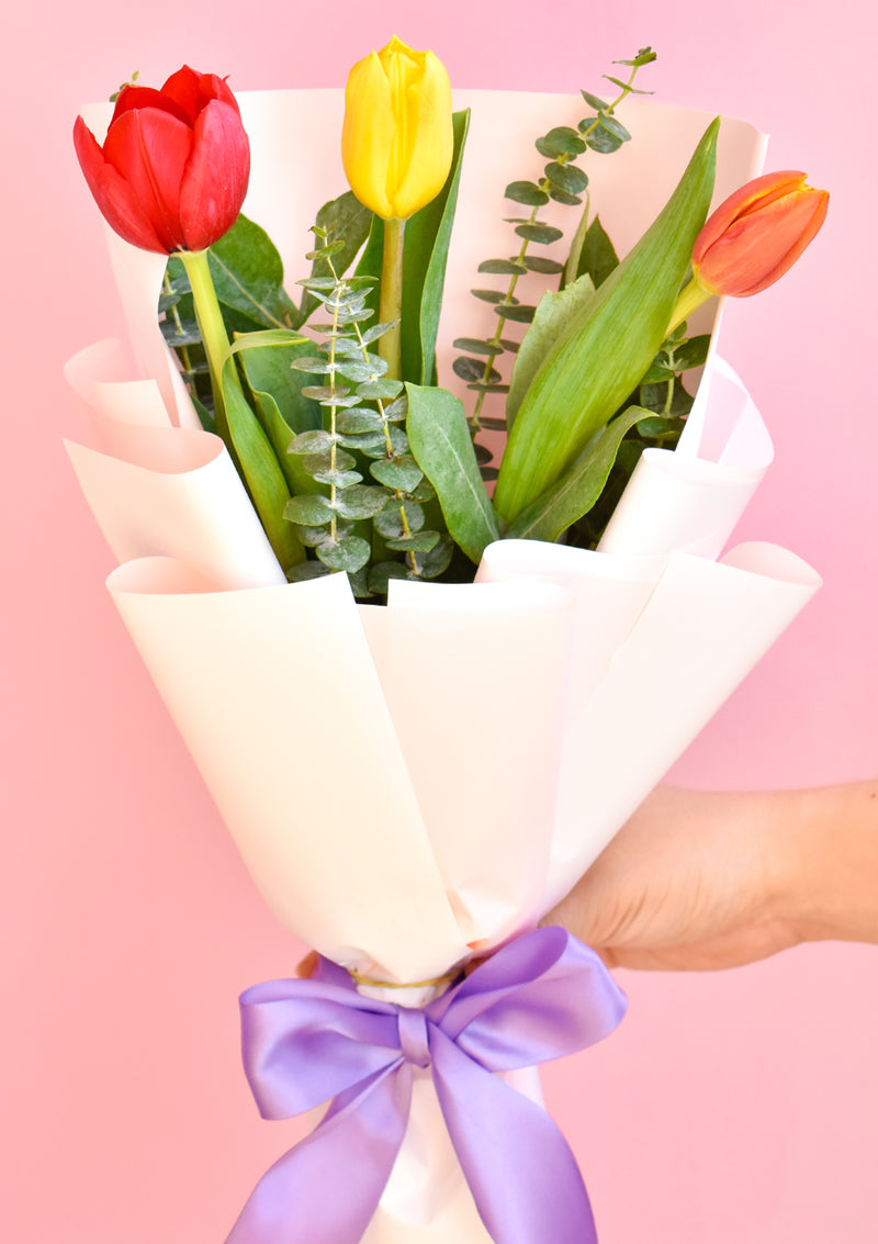 Ramo de 3 tulipanes