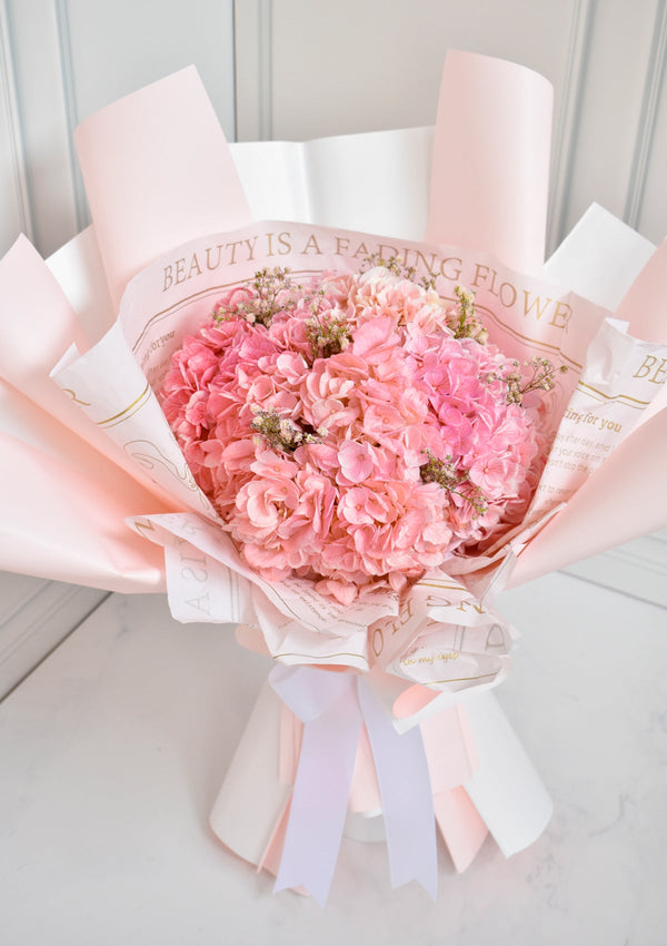 Ramo de Hortensias Rosadas