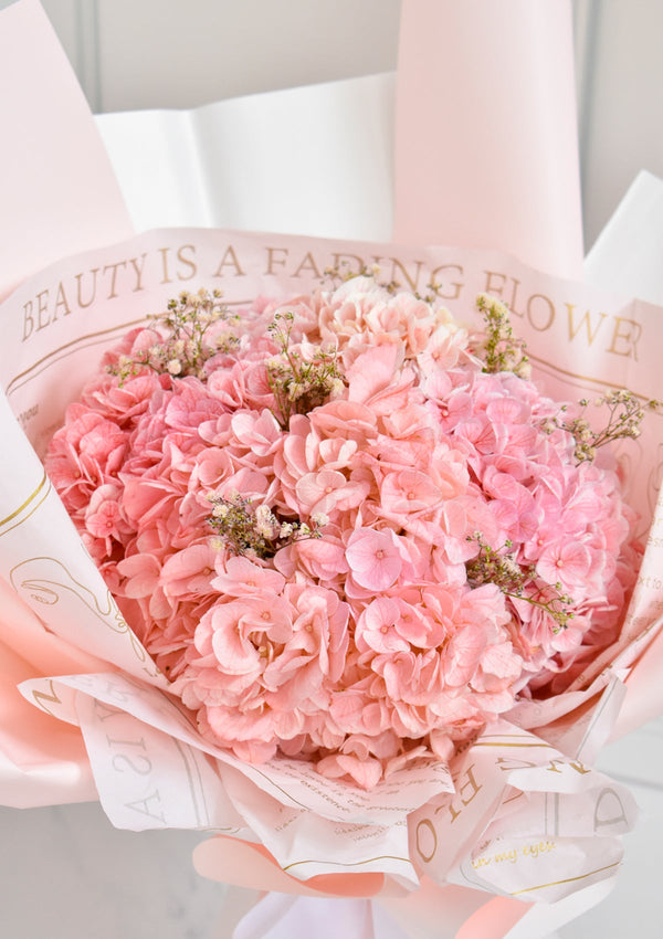 Ramo de Hortensias Rosadas