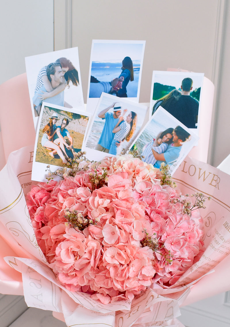 Ramo de Hortensias + fotos