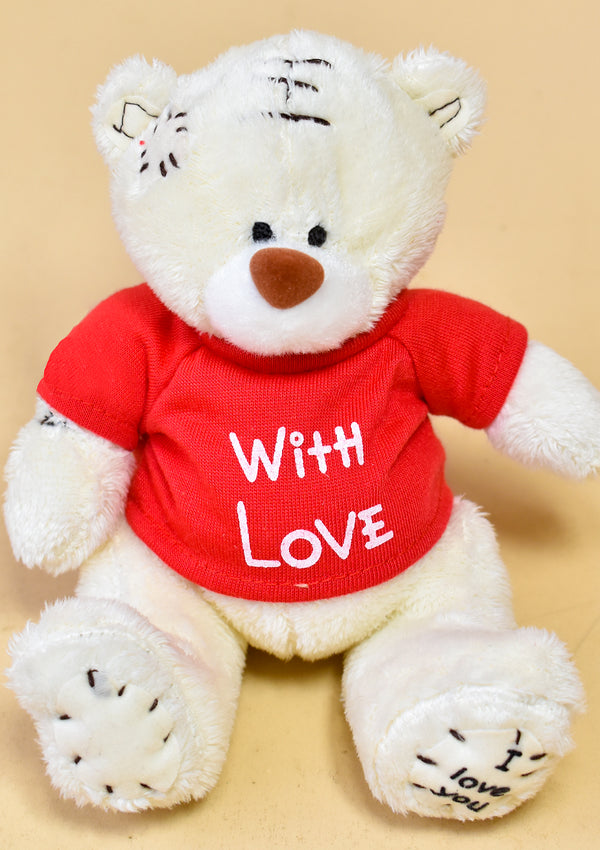 Stuffed toy in box: Pink bunny