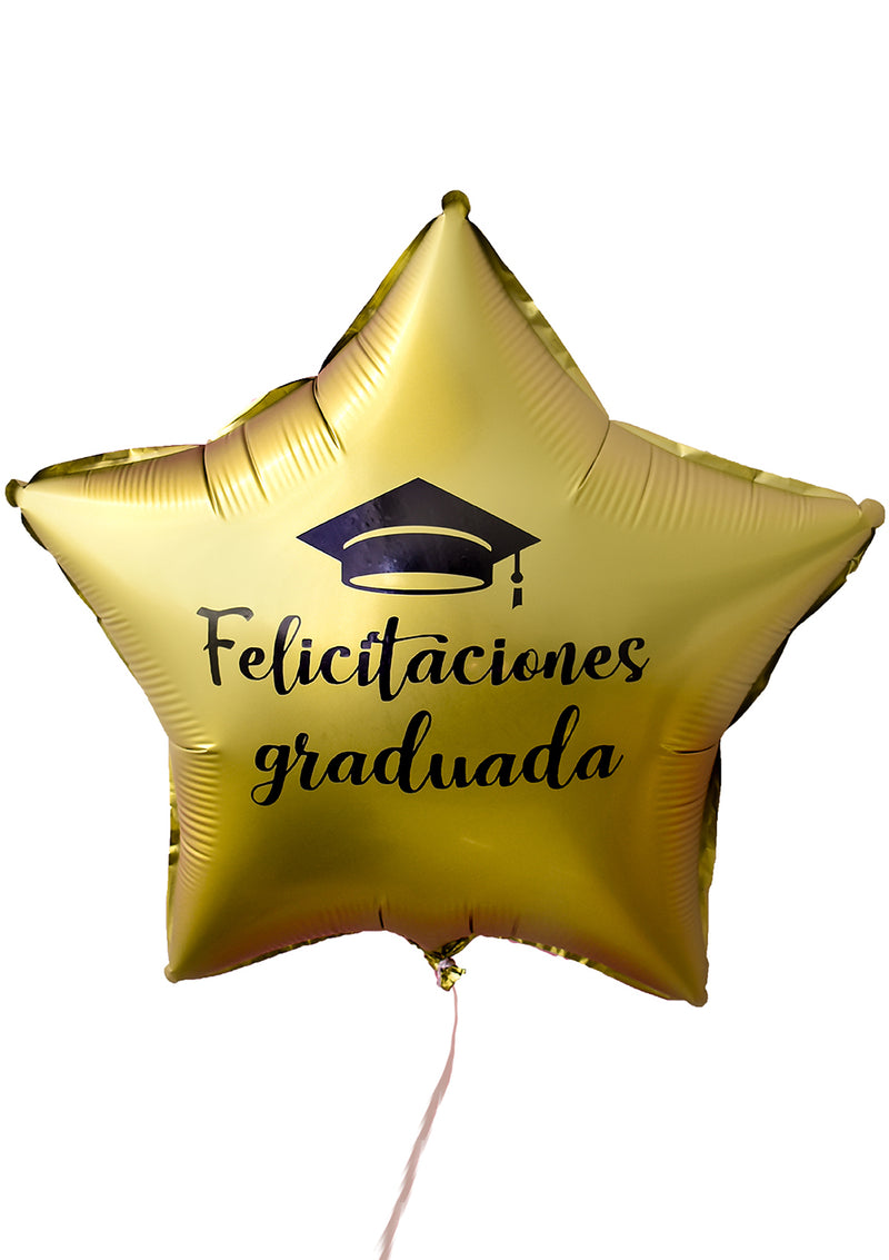 Globo Graduación - Florería Bloom