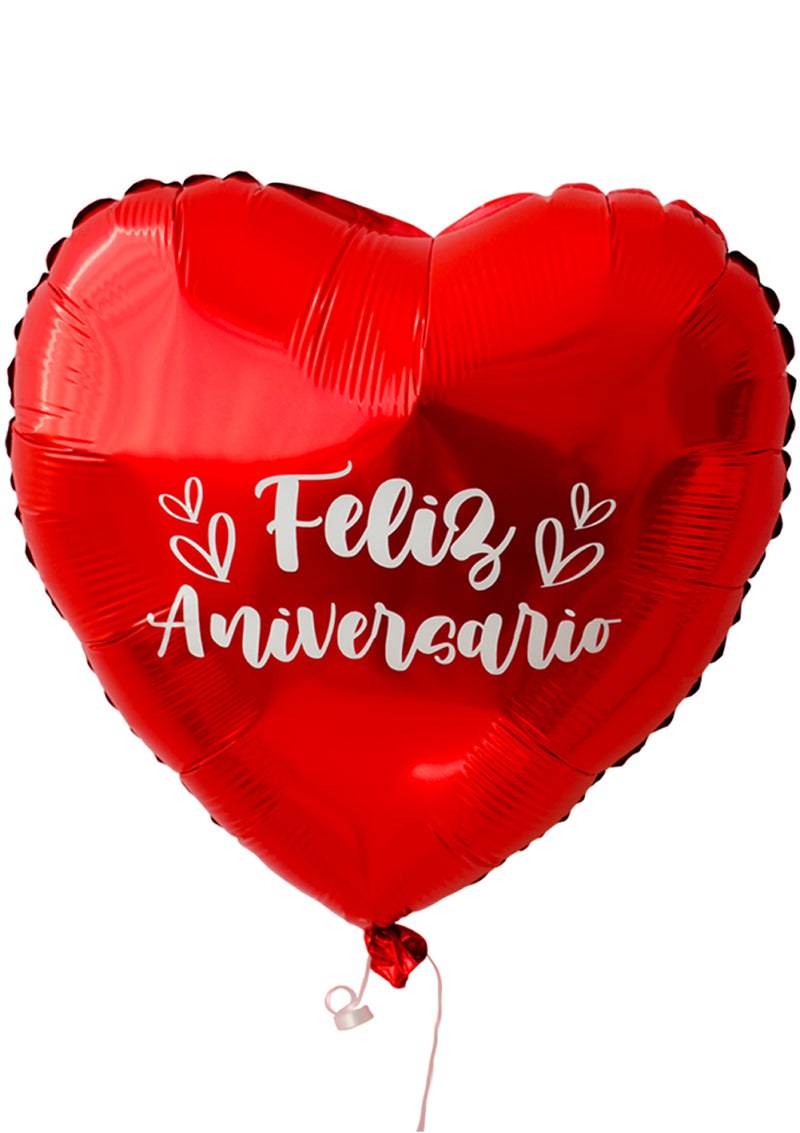 Globo Feliz Aniversario - Florería Bloom