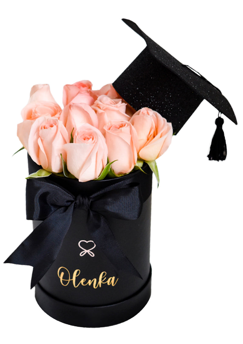 Mini Box + Graduation cap