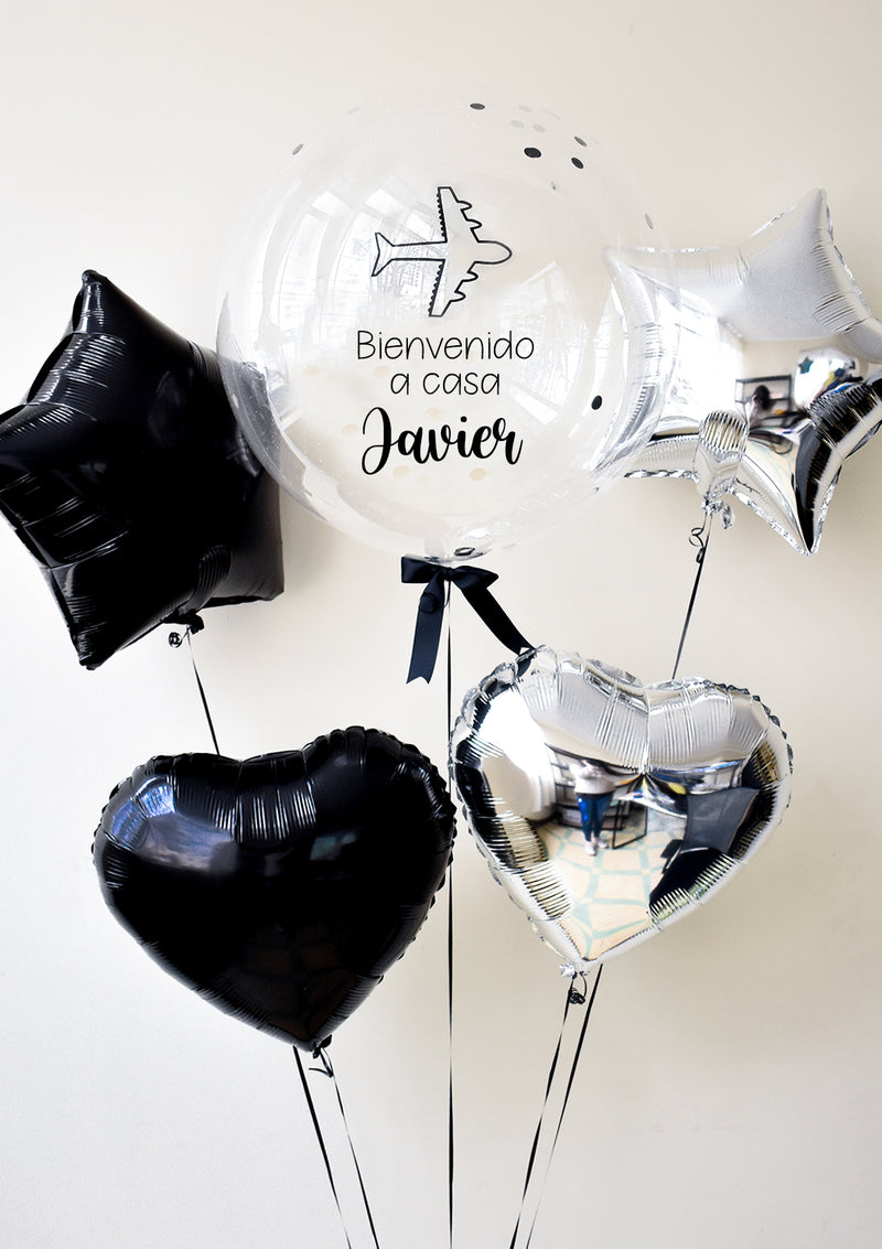 Pack de Globos para caballero #5 (Estrellas y Corazones)