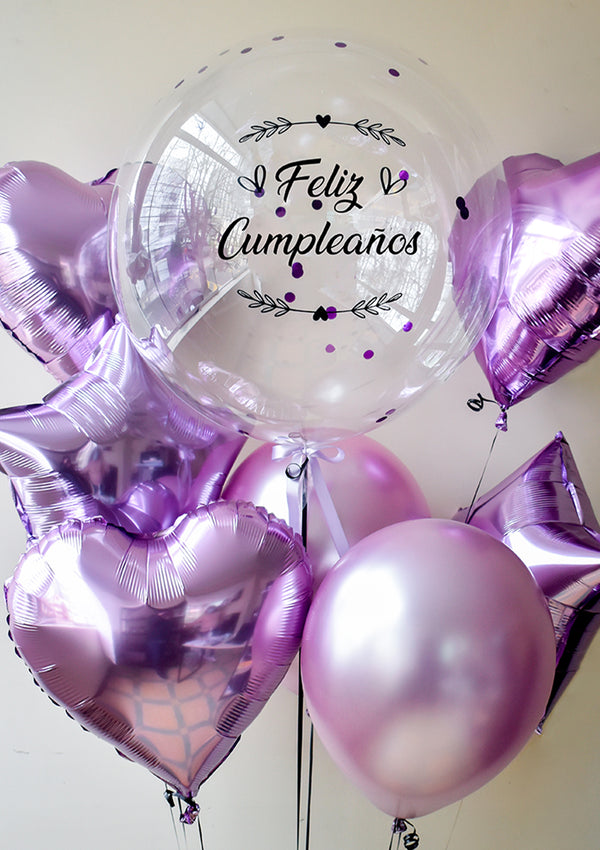 Globos de Cumpleaños · Ocho globos