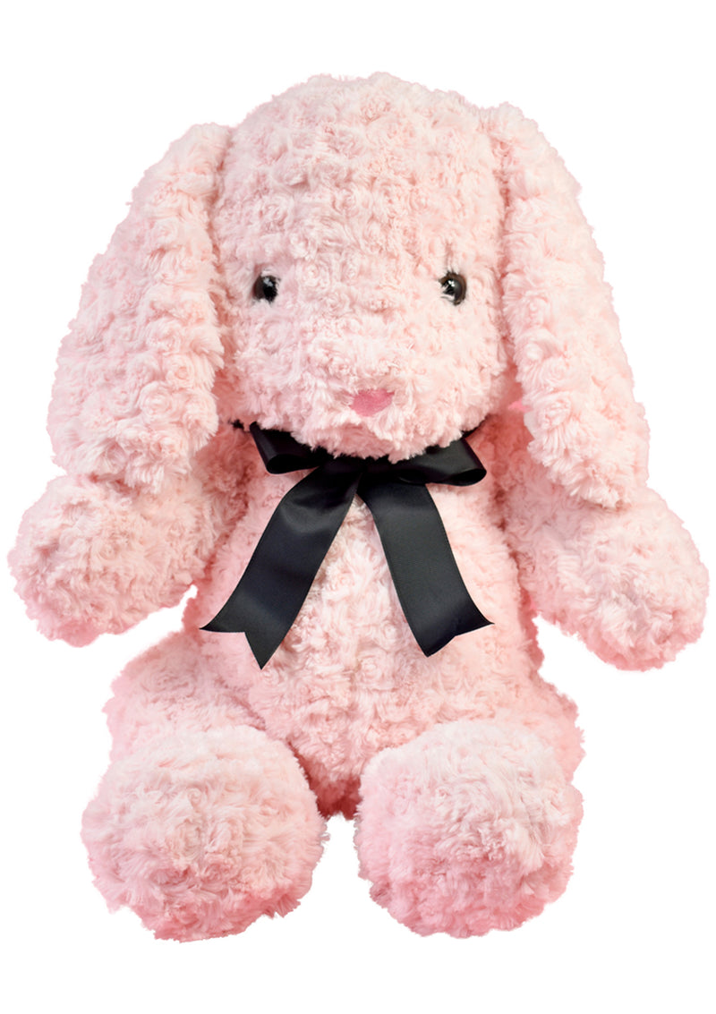 Stuffed toy in box: Pink bunny